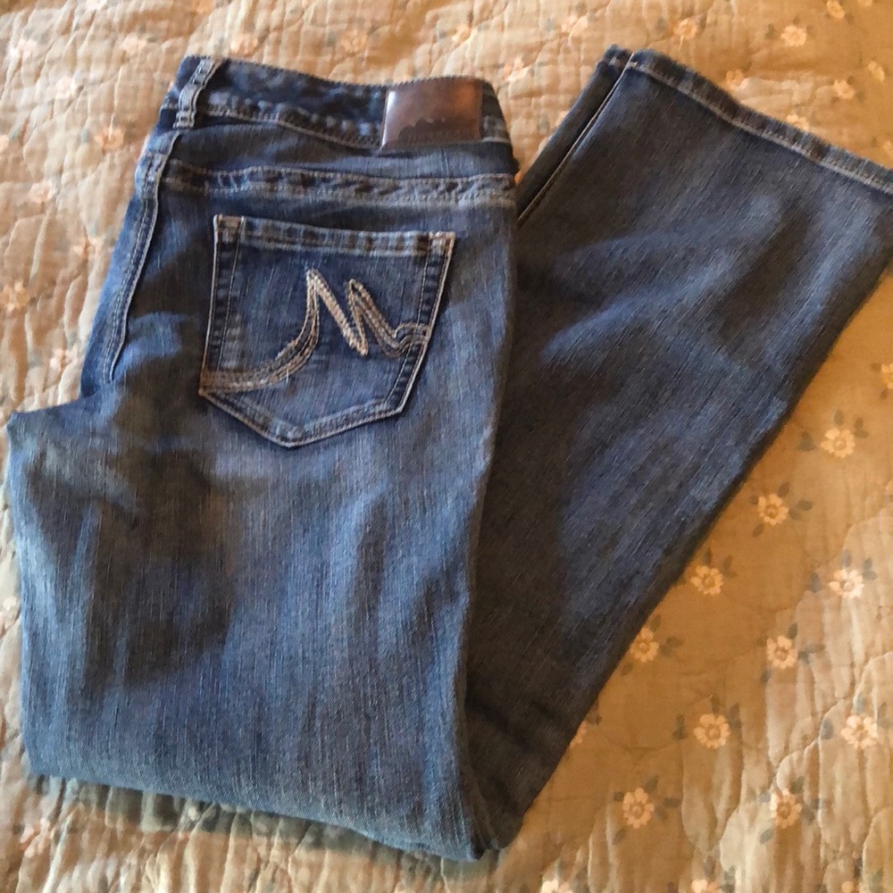 Medium wash jeans